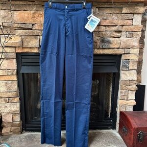 Sportif Calcutta Plain front Men's navy Blue Pants 30 x 38 tall nwt